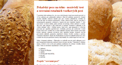 Desktop Screenshot of pekarske-pece.cz